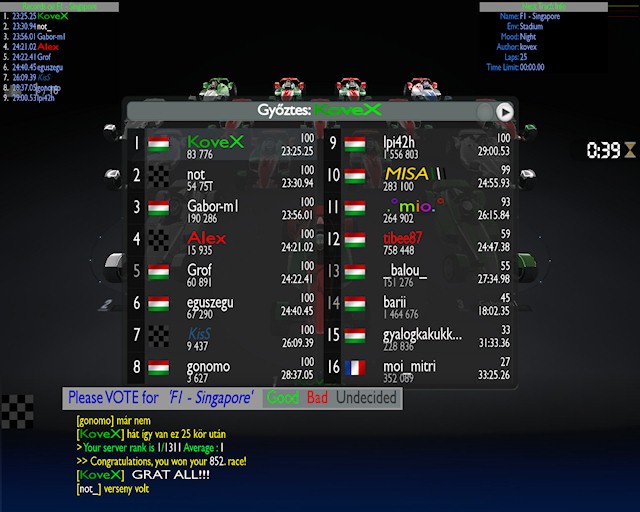 SINGAPORE - F1
