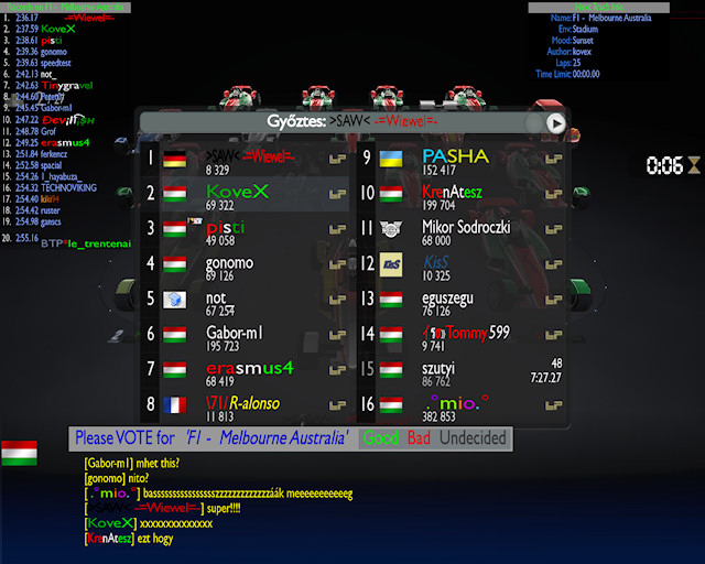 f1 verseny screenshot