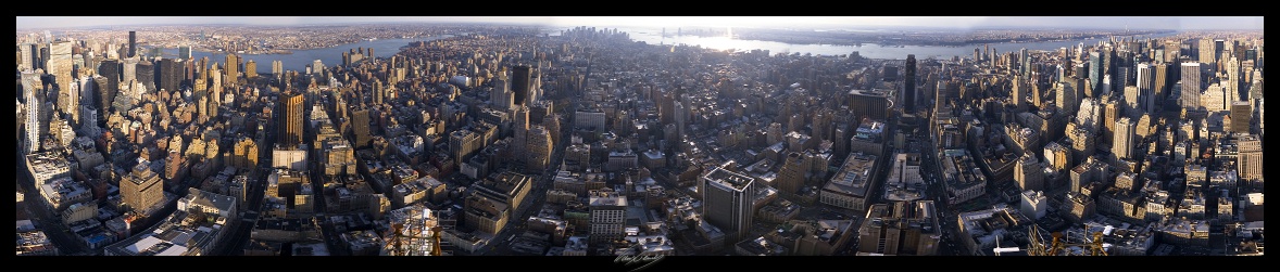 manhattan from above