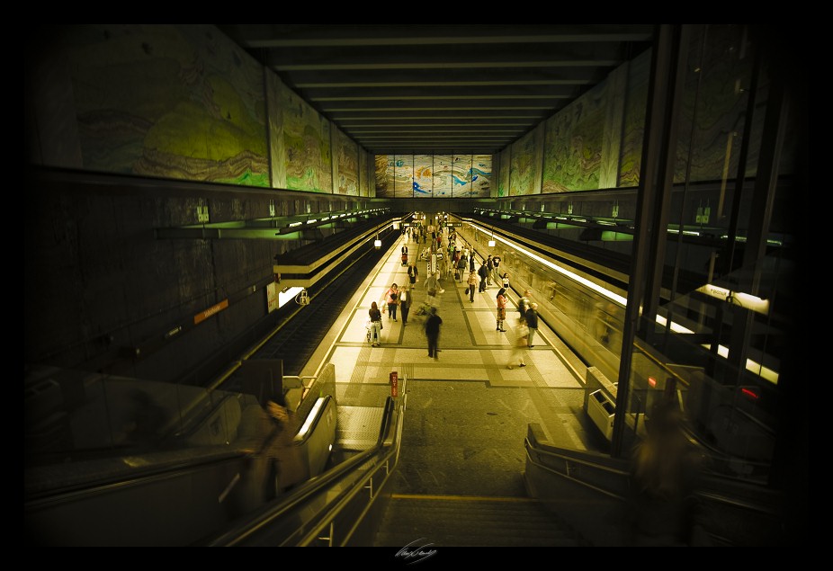 metro in Vienna