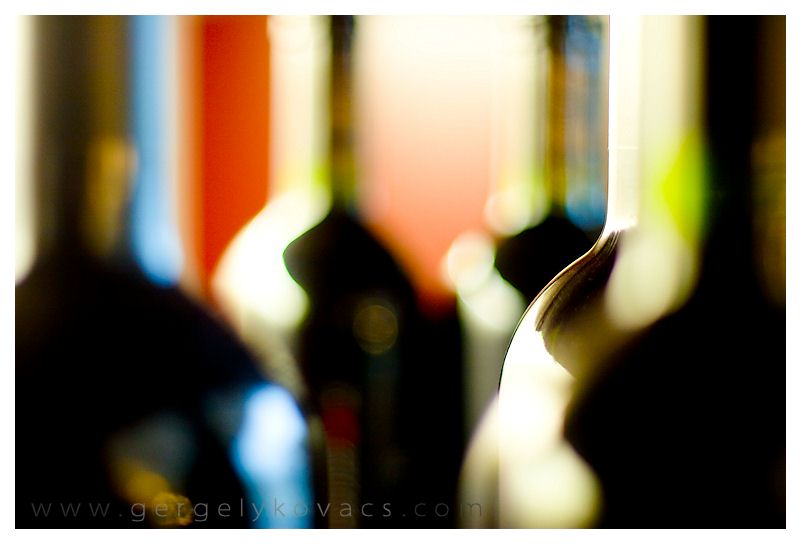 wine bottles